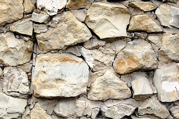 Image showing Background of stone wall