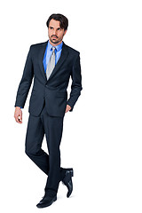 Image showing Confident relaxed business executive