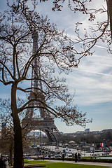 Image showing Eiffel Tower in Paris