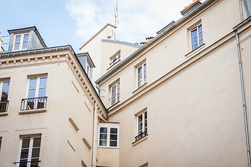 Image showing Exterior of a historical townhouse in Paris