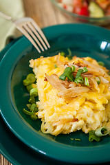 Image showing Macaroni cheese or spatzle egg noodle