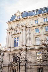 Image showing Exterior of a historical townhouse in Paris