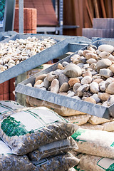 Image showing Stock at a nursery or landscaping business