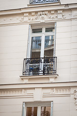 Image showing Exterior of a historical townhouse in Paris