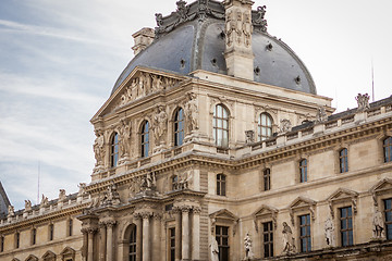 Image showing Exterior of a historical townhouse in Paris