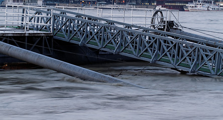 Image showing Danube in Budapest