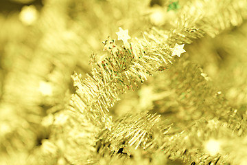 Image showing Tinsel. Christmas decoration.