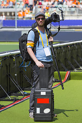 Image showing Sport photographer 