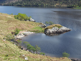 Image showing Loch Arkaig, Scotland in spring