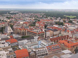 Image showing Leipzig aerial view