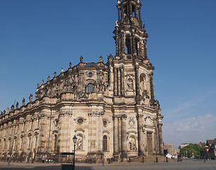 Image showing Dresden Hofkirche