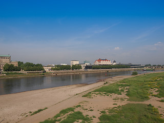 Image showing Elbe river in Dresden