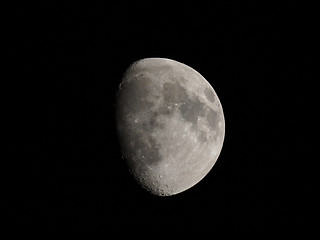 Image showing Gibbous moon