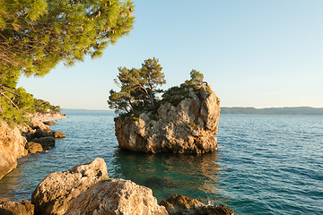 Image showing Brela, Makarska Riviera