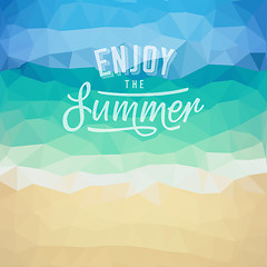 Image showing Summer holiday tropical beach background