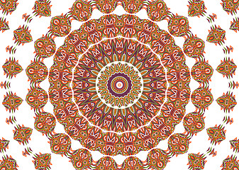 Image showing Abstract concentric pattern