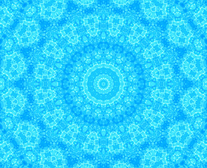 Image showing Blue abstract pattern