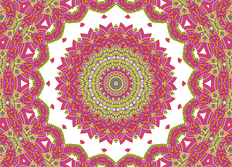 Image showing Bright abstract pattern