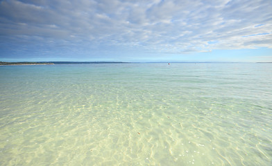 Image showing Crystal Clear waters of Jervis Bay