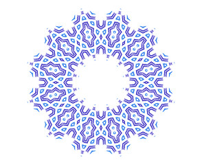 Image showing Abstract color pattern shape