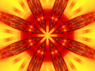 Image showing Background of bright abstract pattern