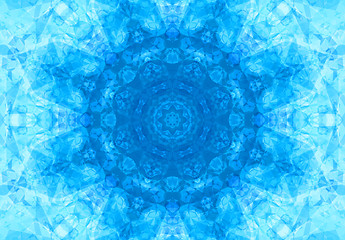 Image showing Abstract blue pattern