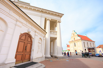 Image showing Part of the old town - Trinity Hill In Minsk, Belarus