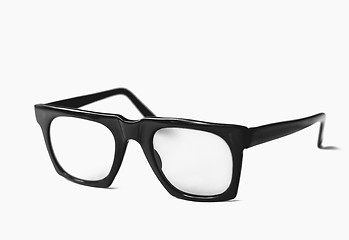 Image showing Photo Black Nerd Spectacle Frames