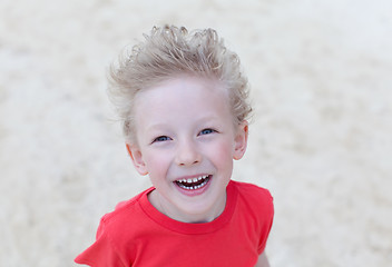 Image showing laughing boy