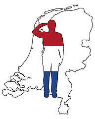 Image showing Dutch Salute