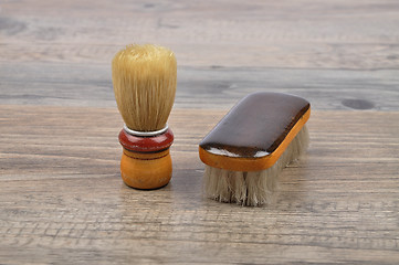 Image showing Brush set
