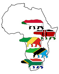 Image showing Hippo Africa