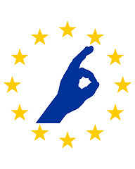 Image showing European finger signal 