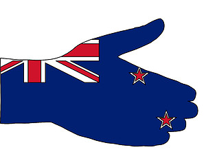 Image showing Welcome to New Zealand 