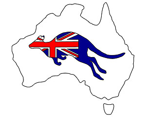 Image showing Australian kangaroo