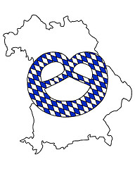 Image showing Bavarian Pretzel