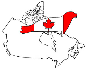 Image showing Canadian seal