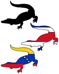 Image showing Crocodile South America