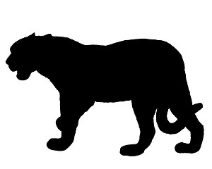 Image showing Jaguar silhouette