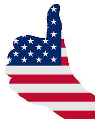 Image showing american finger sign 