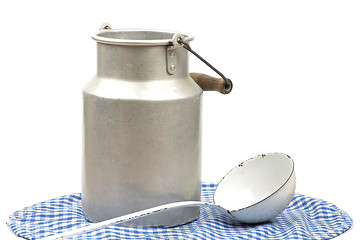 Image showing Milk can 