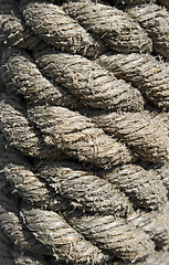 Image showing Boat rope texture