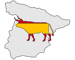 Image showing Spanish bull