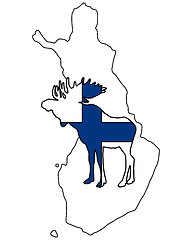 Image showing Finnish moose
