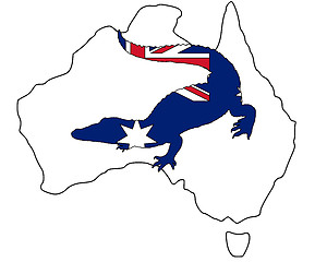 Image showing Crocodile Australia