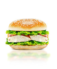 Image showing Delicious burger 