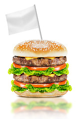 Image showing Delicious burger 