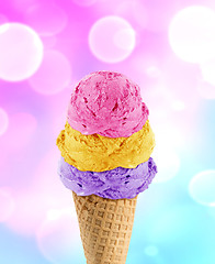 Image showing Ice Cream cone