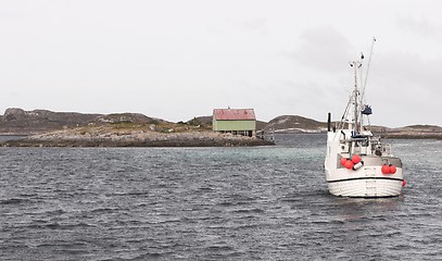 Image showing In harbour