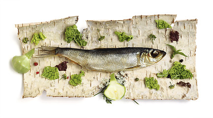 Image showing Smoked herring